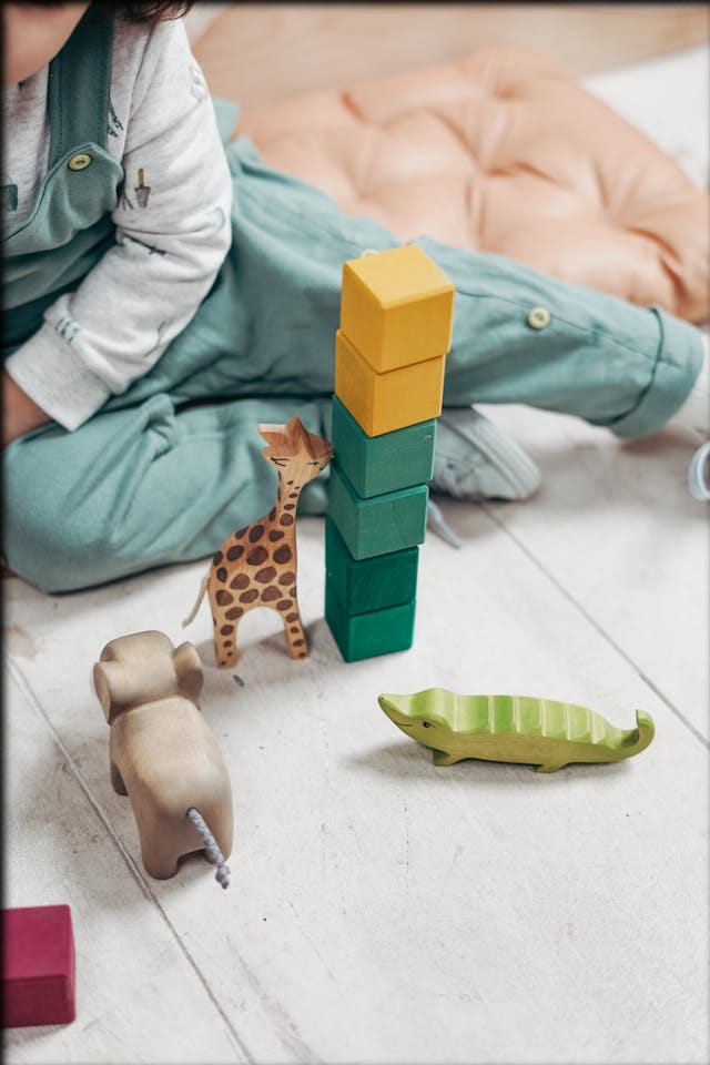 Green Baby Shower Gift Boxes